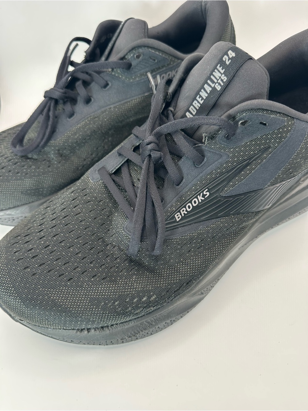 Brooks Adrenaline GTS 24 Men's Running Shoes - Black size 13